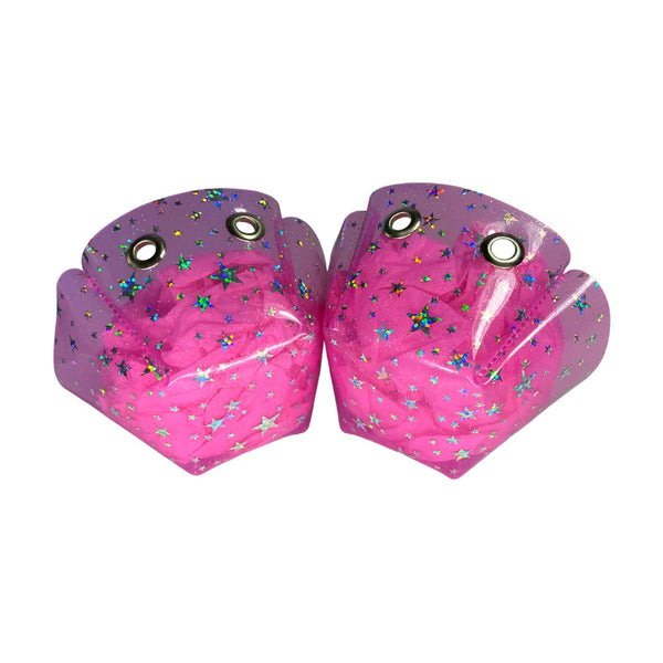 One Stop Vegan Toe Guards / Pink Jelly Twinkle Star