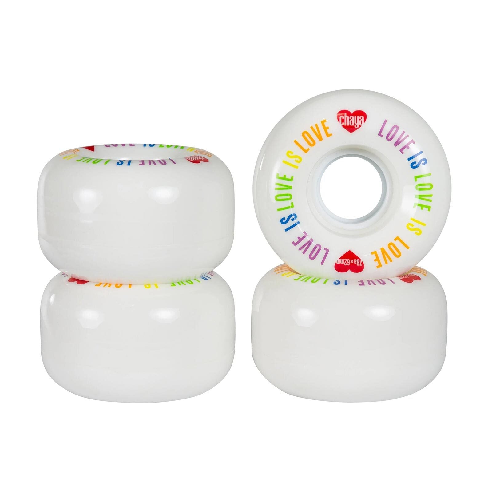 Chaya Love is Love Wheels (4 Pack) / 62mm 78a