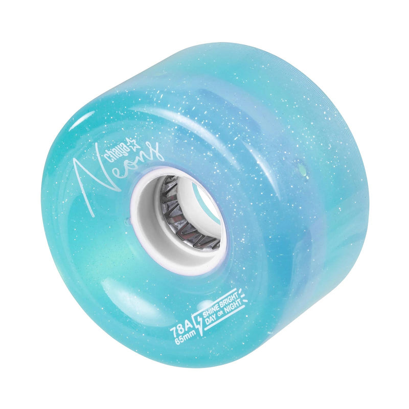 Chaya Neon Light-Up Skate Wheels (4 Pack)