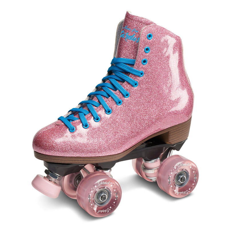 Sure-Grip Stardust Roller Skates / Glitter Pink / 9