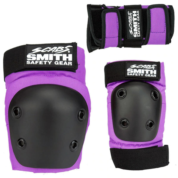 Smith Scabs Protective Tri-Pack / Junior / Purple / JR