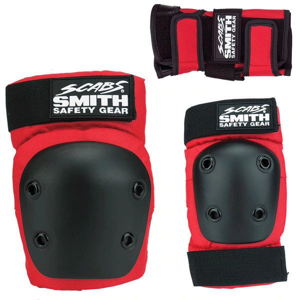 Smith Scabs Protective Tri-Pack / Junior / Red / JR