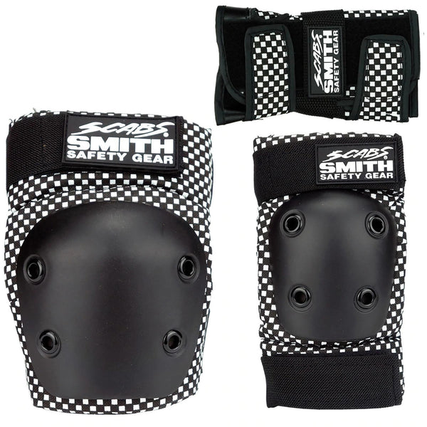 Smith Scabs Protective Tri-Pack / Junior / Black/White / JR