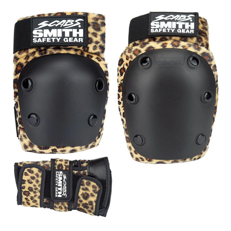 Smith Scabs Protective Tri-Pack / Adult / Leopard / XL