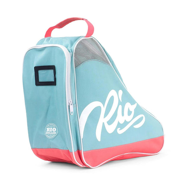 Rio Roller Script Skate Bag / Teal Coral