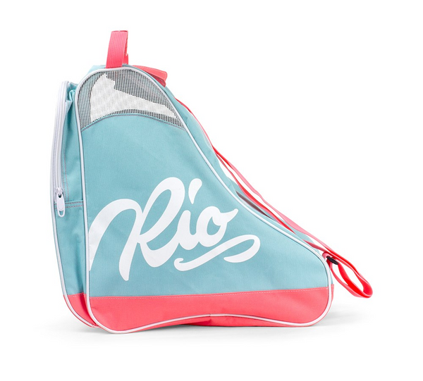 Rio Roller Script Skate Bag / Teal Coral