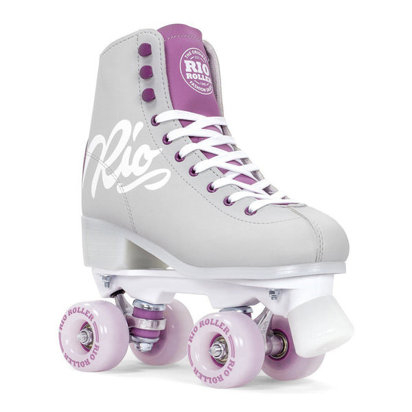 Rio Roller Script Skates / Grey Purple / UK8