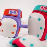 Rio Roller Protective Tri-Pack / Adult / Red Mint
