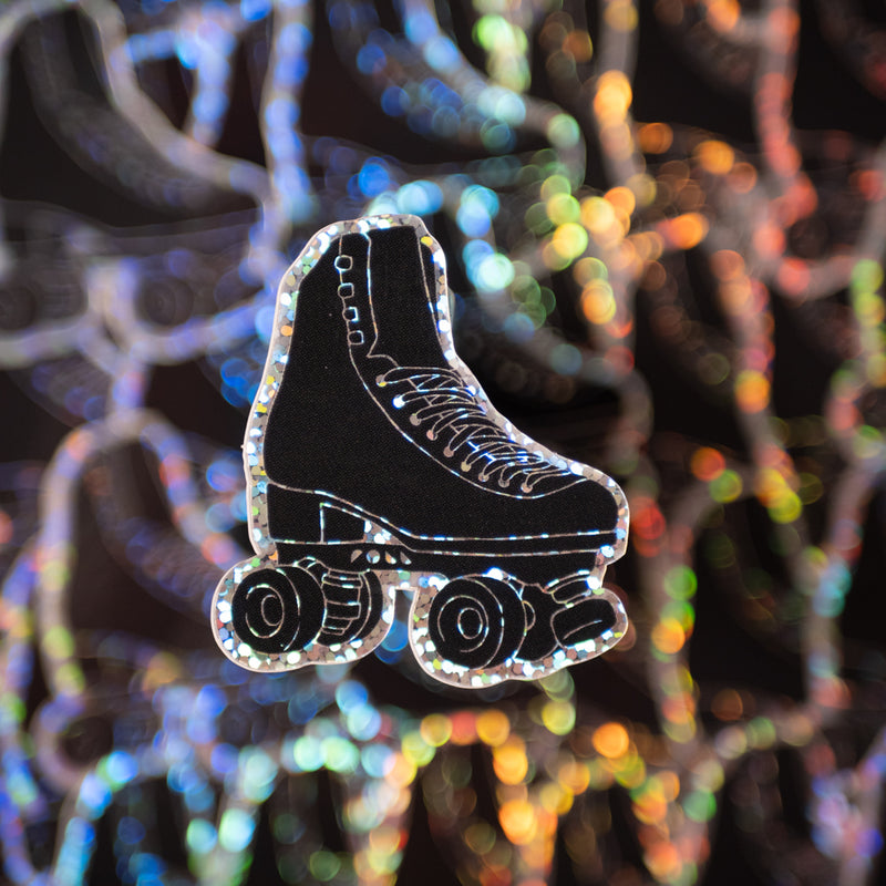 Roll Skate Studio Glitter Sticker / Skate