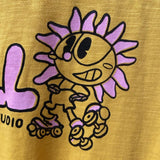 Roll Upcycled / Sunflower Tee / Yellow / XS