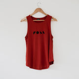 Roll Upcycled / Logo Tank / Rust / M