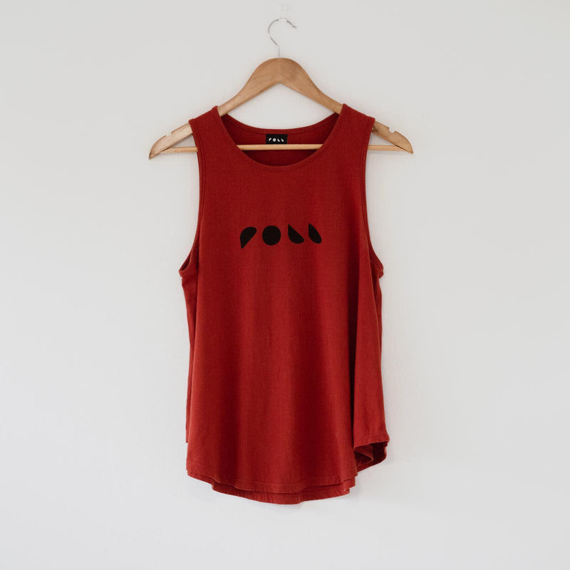 Roll Upcycled / Logo Tank / Rust / M