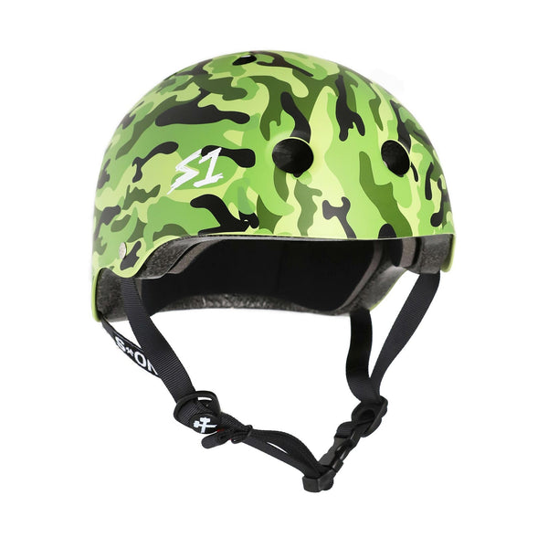 S1 Lifer Helmet (Certified) / Green Camo Matte