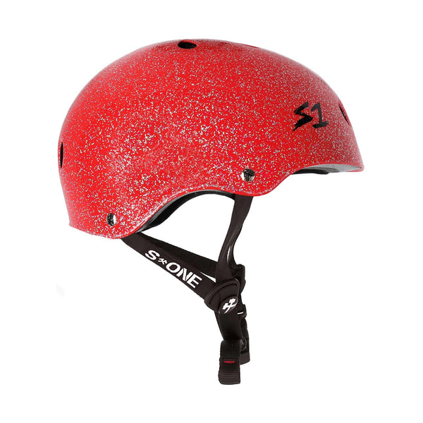 S1 Lifer Helmet (Certified) / Red Gloss Glitter