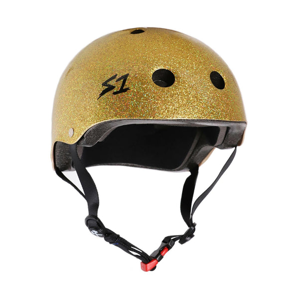 S1 Lifer Helmet (Certified) / Gold Gloss Glitter
