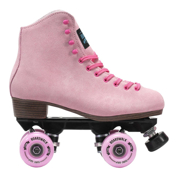 Sure-Grip Boardwalk Roller Skates / Tea Berry Pink