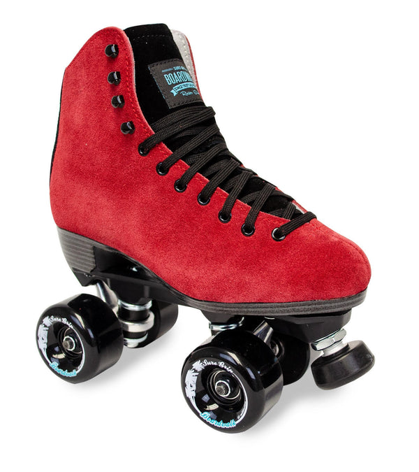 Sure-Grip Boardwalk Roller Skates / Merlot Red / 9