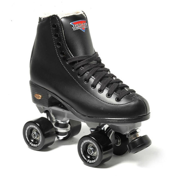 Sure-Grip Fame Roller Skates / Black / 9