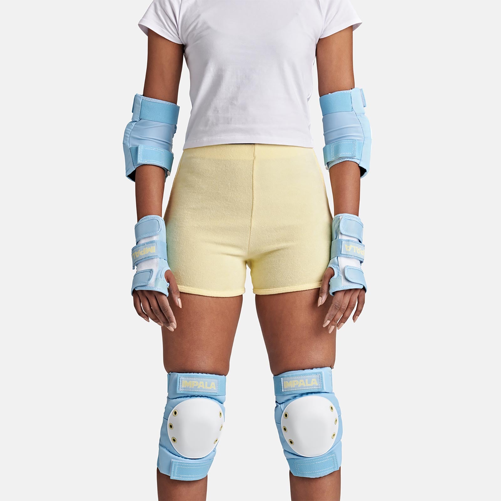 Impala Protective Tri-Pack / Adult / Sky Blue Yellow