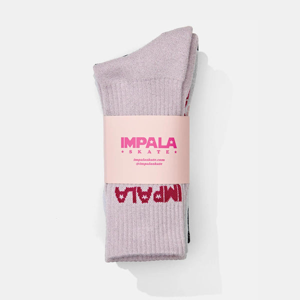 Impala Skate Socks (3 Pack) / Sparkle