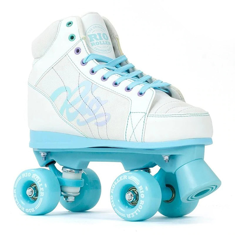 Rio Roller Lumina Skates / White Blue / UK8