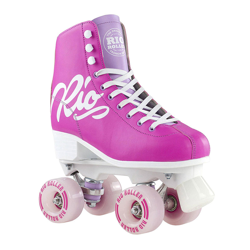 Rio Roller Script Skates / Pink Lilac / UK9