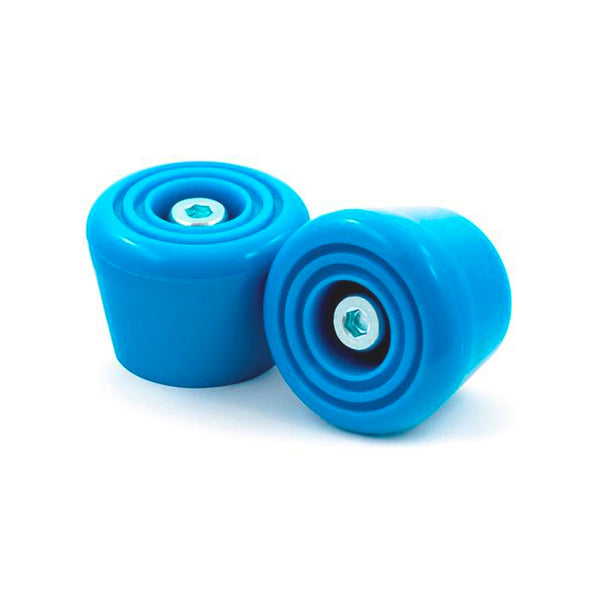 Rio Roller Bolt-on Toe Stops / Blue