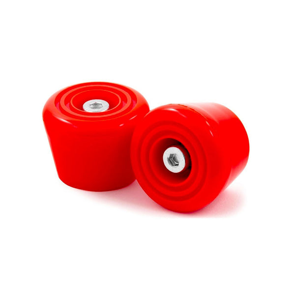 Rio Roller Bolt-on Toe Stops / Red