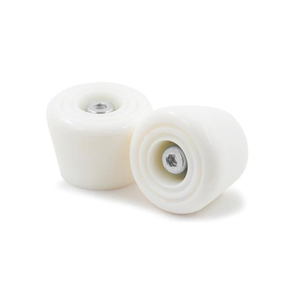 Rio Roller Bolt-on Toe Stops / White