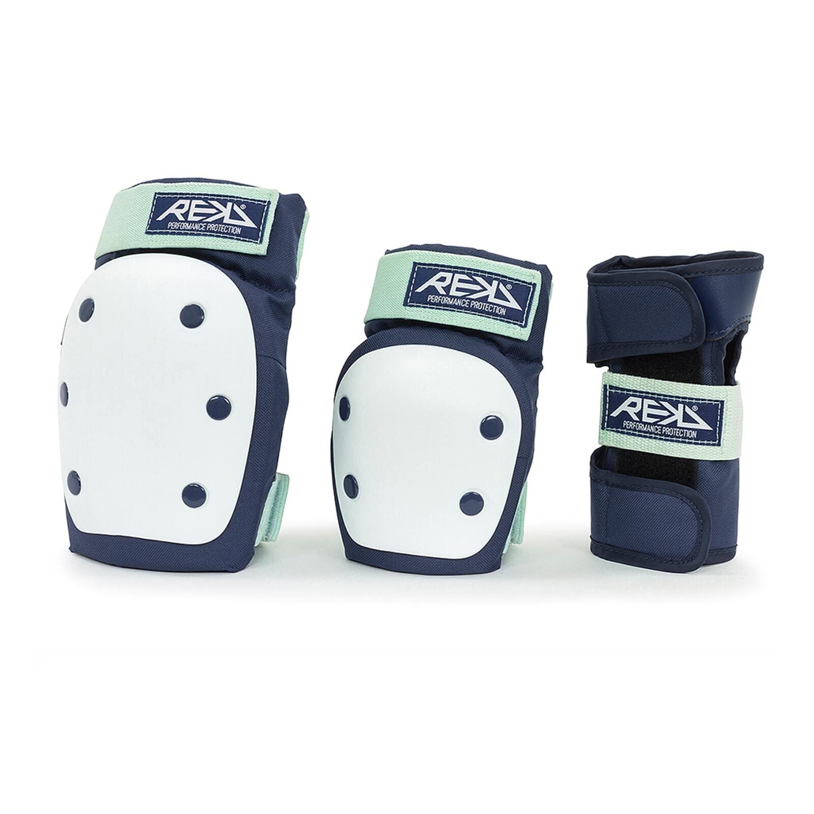 REKD Heavy Duty Triple Pad Set / Adult / Blue Mint