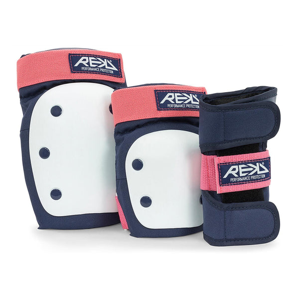 REKD Heavy Duty Triple Pad Set / Adult / Blue Pink