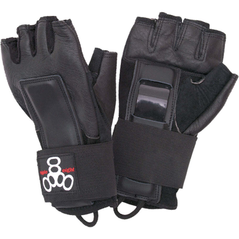 Triple 8 Hired Hands Gloves / Black / XL