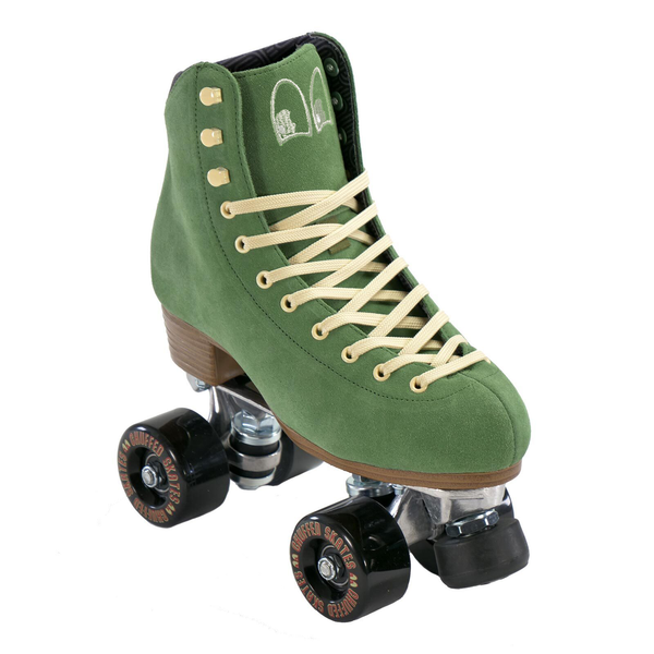 Chuffed Wanderer Roller Skates / Olive Green