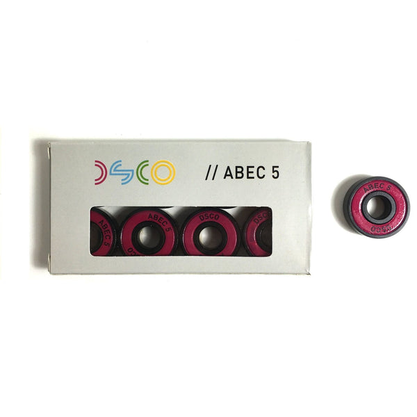 DSCO Bearings ABEC5 (8 Pack) / Red / 8mm