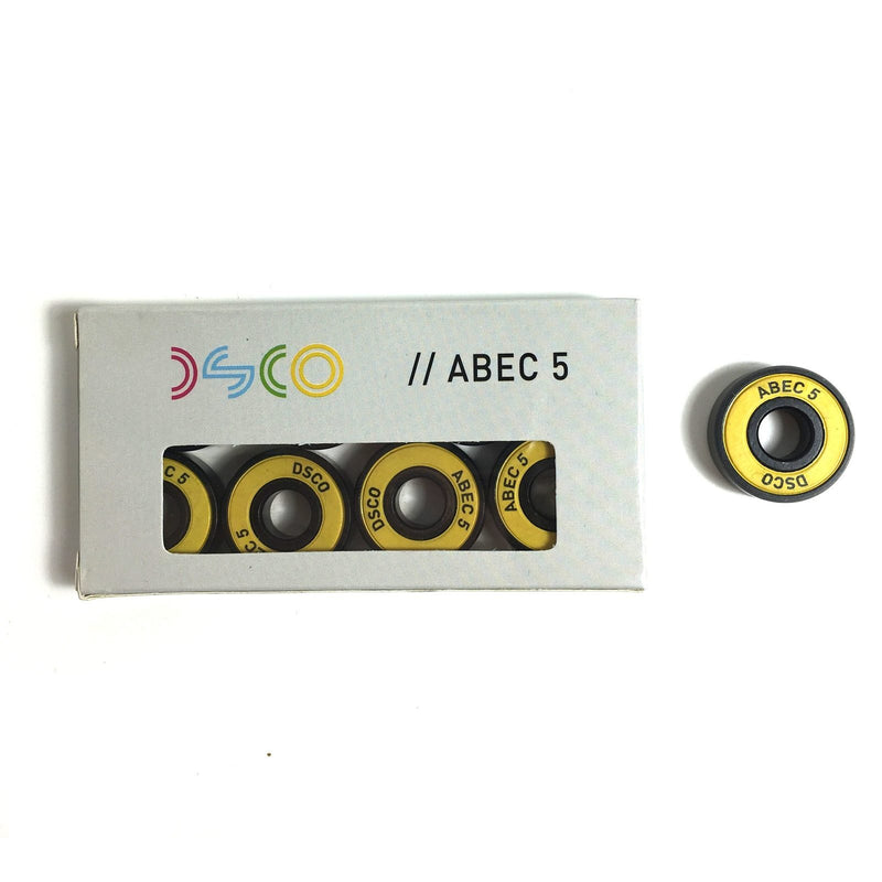 DSCO Bearings ABEC5 (8 Pack) / Yellow / 8mm