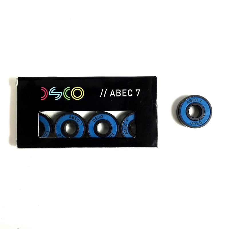 DSCO Bearings ABEC7 (8 Pack) / Cyan / 8mm