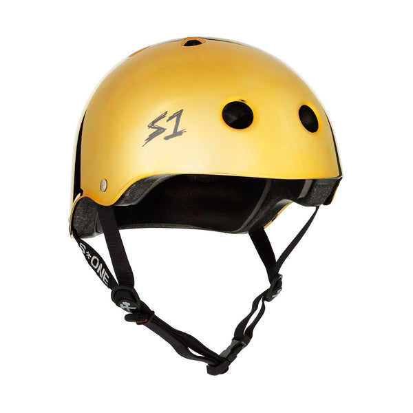 S1 Lifer Helmet (Certified) / Gold Mirror / XS