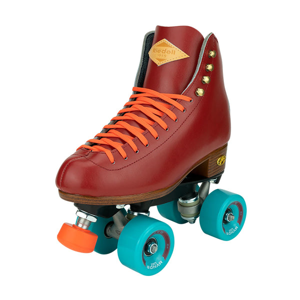Riedell Crew Roller Skates / Crimson