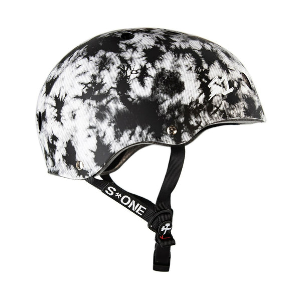 S1 Lifer Helmet (Certified) / Black White Tie Dye