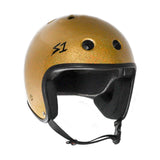 S1 Retro Lifer Helmet (Certified) / Gold Glitter / XS