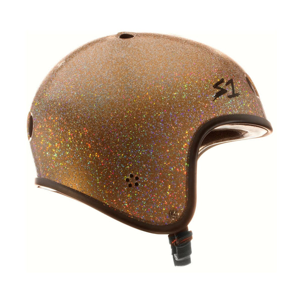 S1 Retro Lifer Helmet (Certified) / Gold Gloss Glitter
